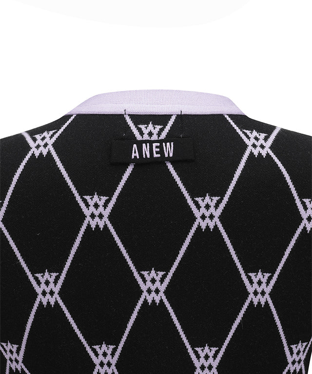 ANEW Golf:  Women Monogram Logo Entrasia Cardigan